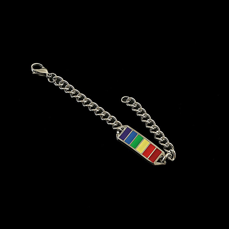 Vòng đeo tay hình cầu vồng phong cách thời trang cá tính