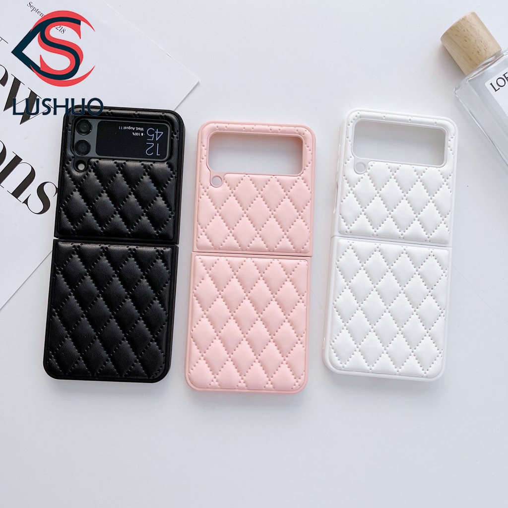 Bao Da Điện Thoại Thời Trang Sang Trọng Cho Samsung Galaxy Z Flip 3 5G Z Flip3 ZFlip3 ZFlip 3