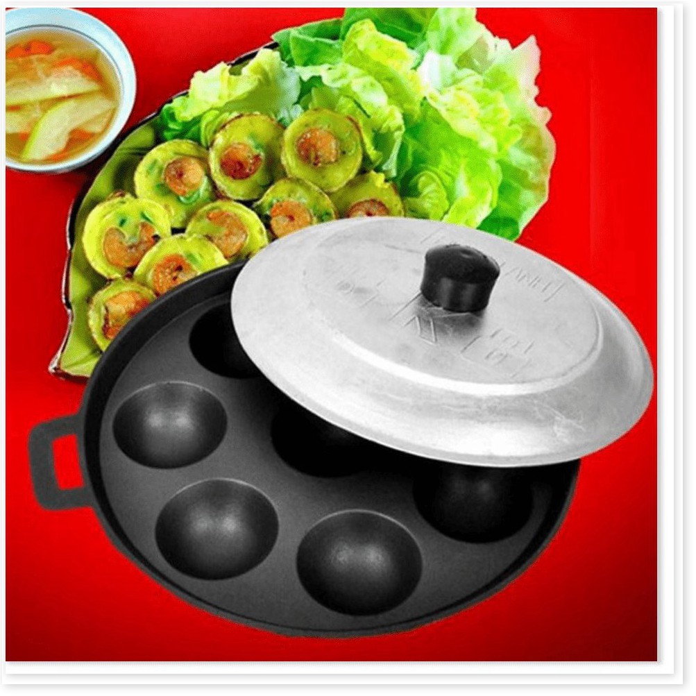 Khuôn đổ bánh khọt tiện dụng 8 lỗ