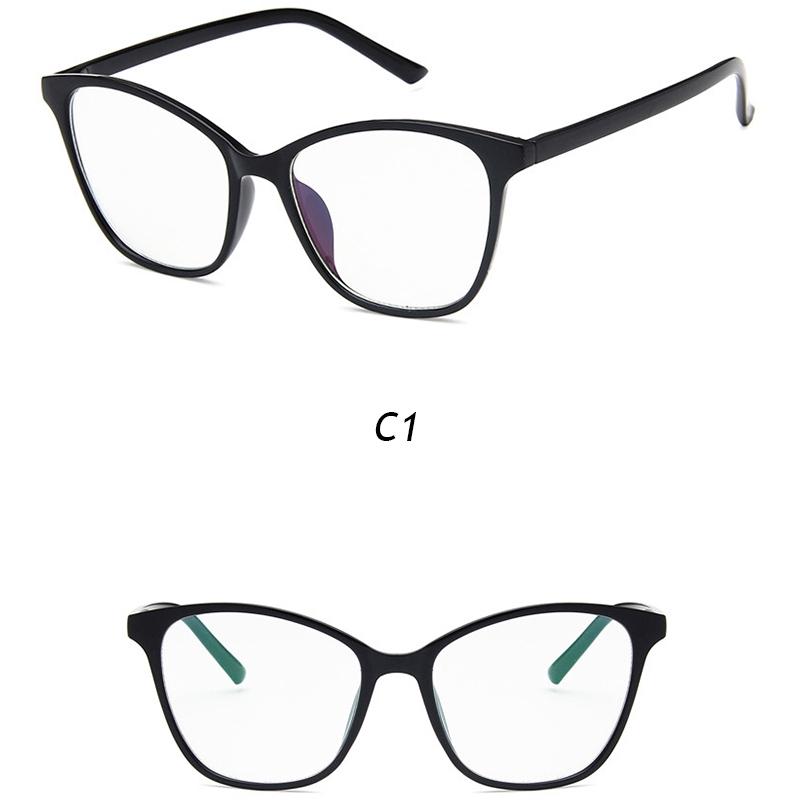 Mắt Kính Gọng To Hình Mắt Mèo Thời Trang Cho Nữ