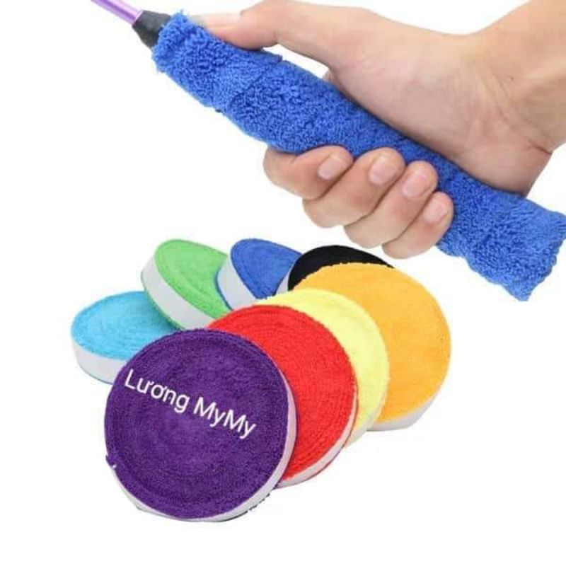 Cuốn cán vải cầu lông lọai 5m siêu thấm mồ hôi. êm ái. cuốn được 8-10 lần
