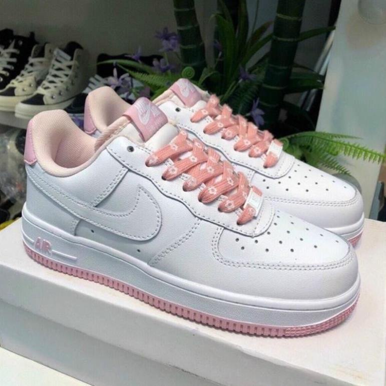 Giày 𝐀𝐅𝟏 Trắng Hồng, Giày Sneaker 𝐀𝐅𝟏 Trắng Xanh mẫu mới hàng cao cấp