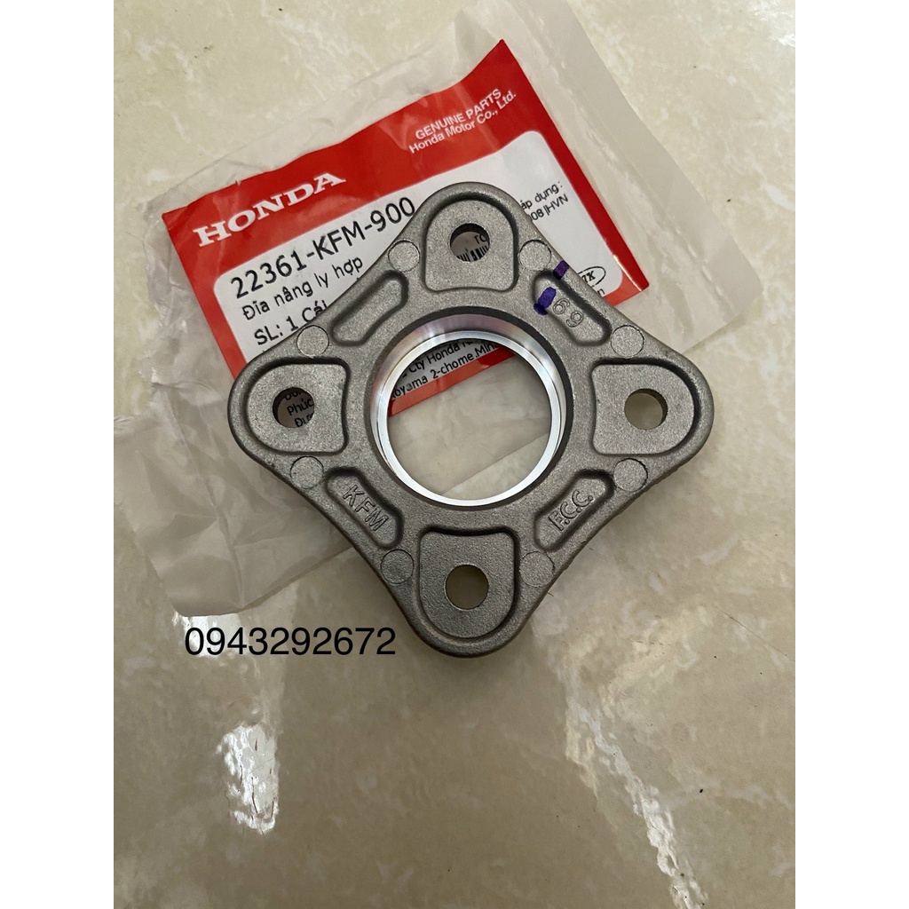 Đĩa Nén Lò Xo Côn Sau Dream, Wave, Future 1 Honda