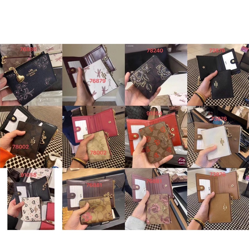 （20 lựa chọn） ví nữ COACH ví gấp 78002 73867 76879 78240 87083 2867 2862 3309 4104 Ví tiền xu