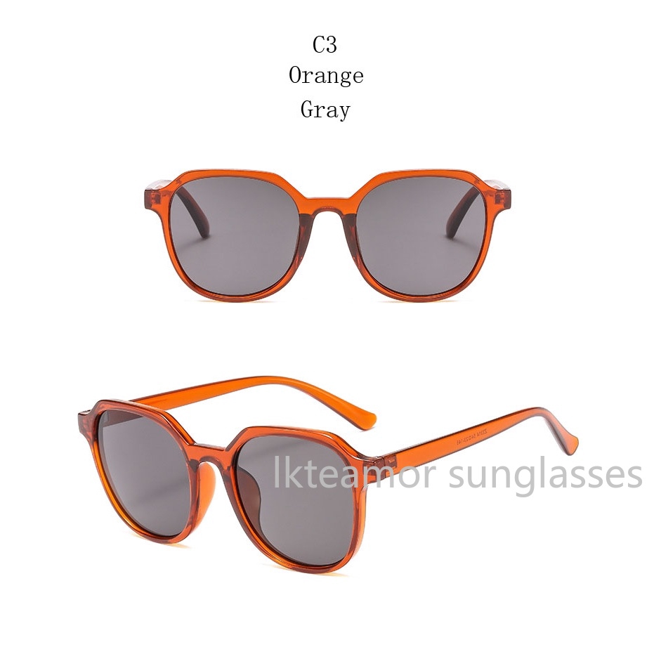 Kính mát gọng tròn nhỏ chống tia UV400 phong cách retro thời trang
