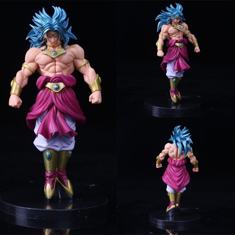 Mô hình nhân vật Super Saiyan Broli Dragon Ball Z 20cm trang trí sưu tầm
