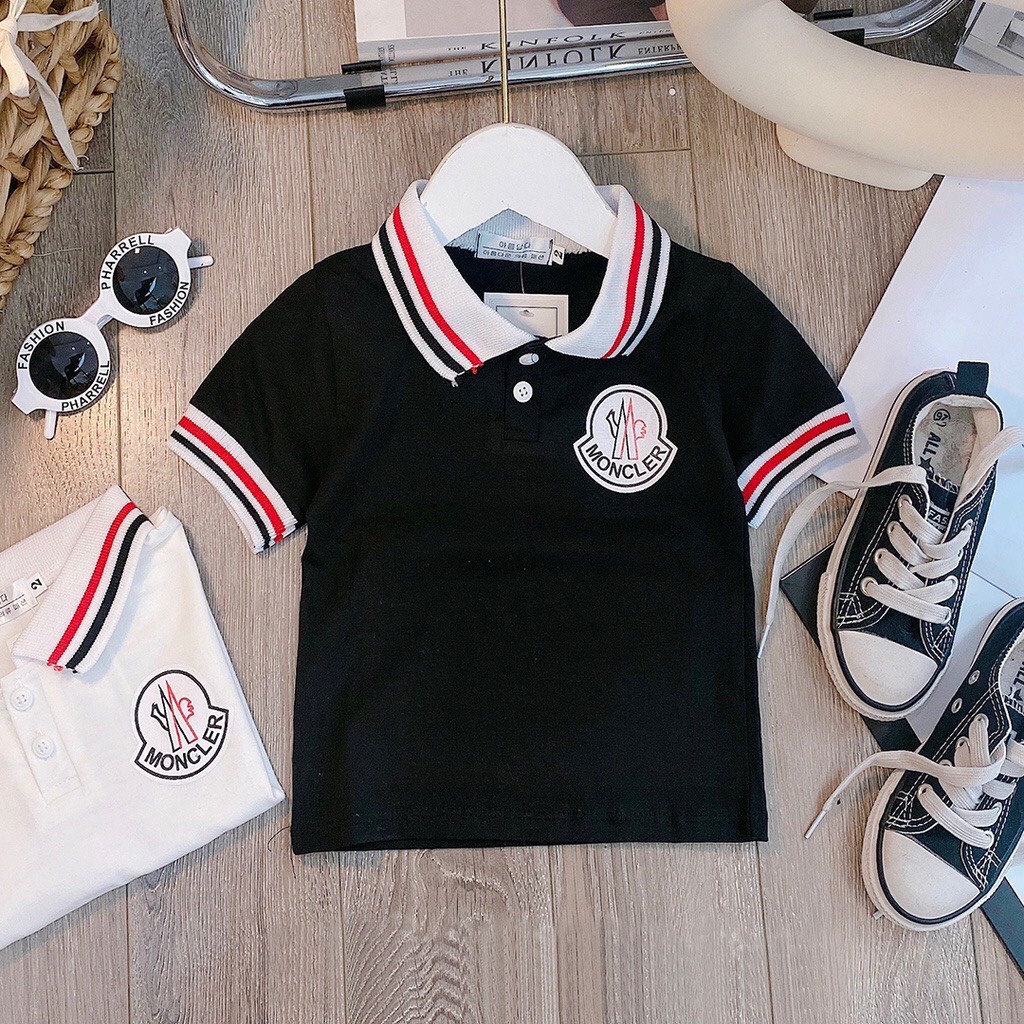 Áo polo áo phông có cổ phong cách hàn quốc hiện đại cho bé trai DOMADO PL01