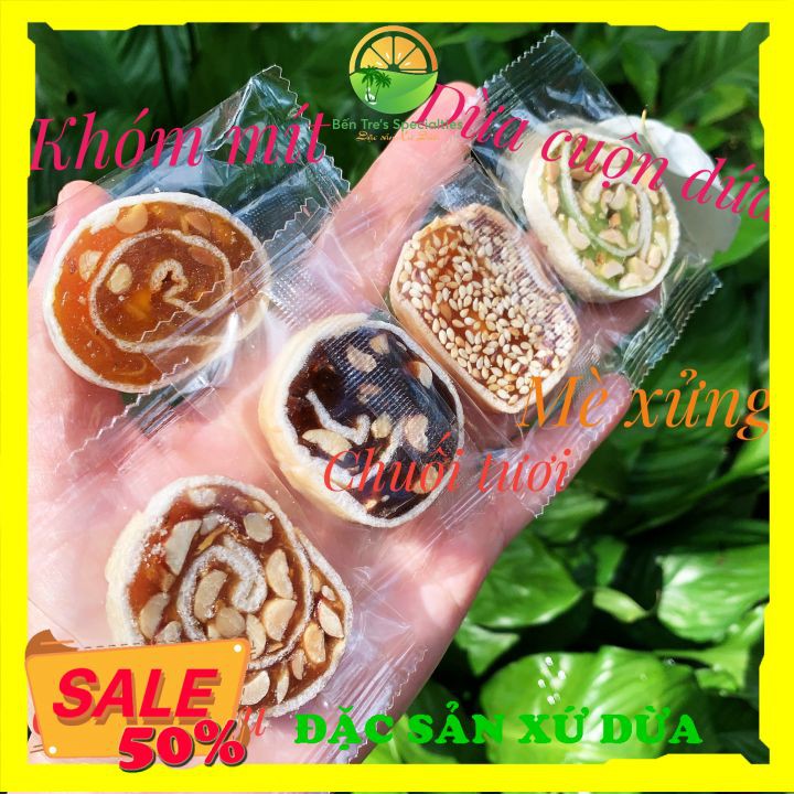 Kẹo quê mix vị/Đặc sản Bến Tre - đồ ăn vặt
