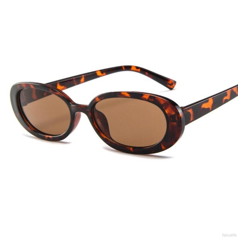 Kính mát thời trang khung oval cho nữ