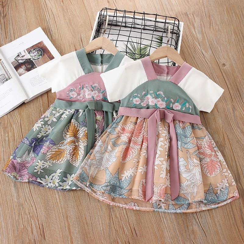 Váy hán phục cực xinh cho bé gái