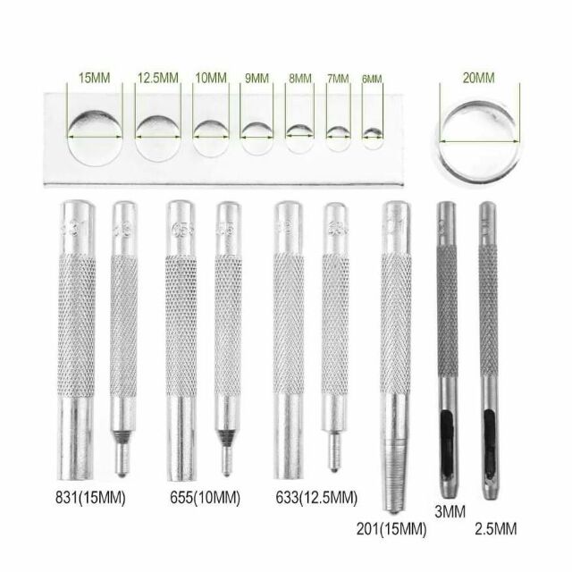 Bộ dụng cụ đóng cúc bấm 4 chi tiết
