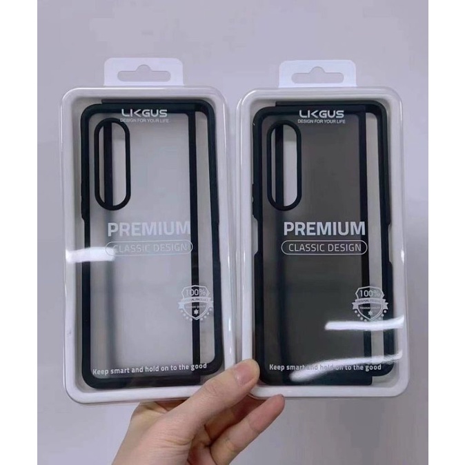 Ốp lưng Likgus nhám cho samsung Z Fold 3 , Z Fold 4 chống bám vân tay