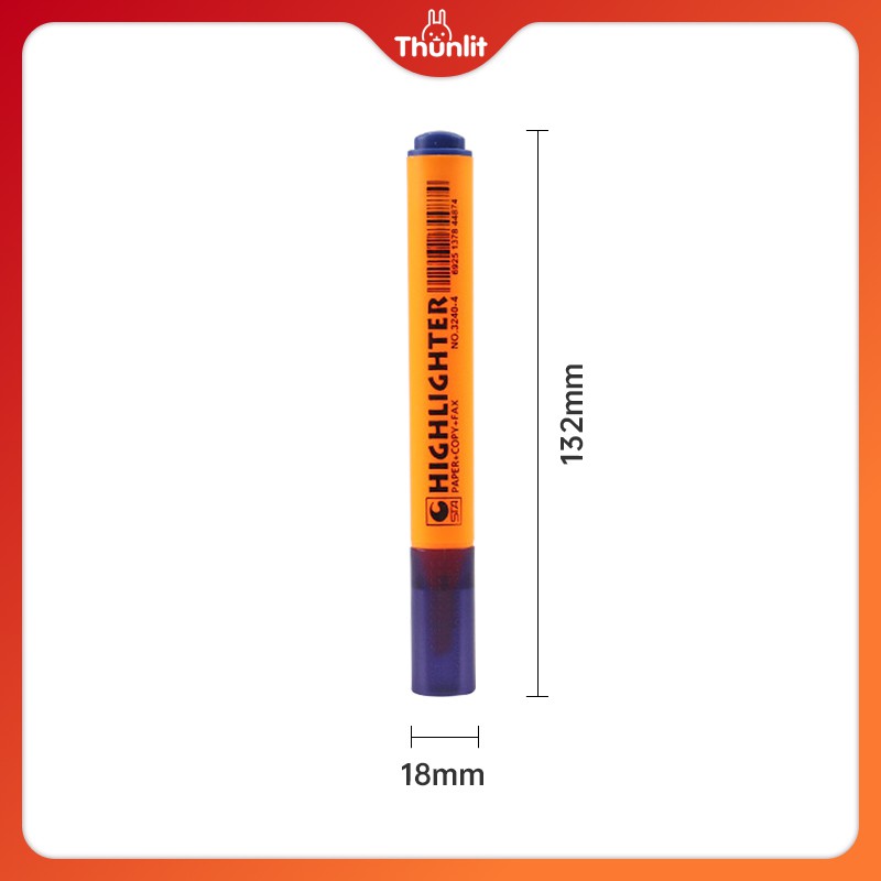 Bút Gel Thunlit Ngòi 0.5mm Mặt Nhám Màu Đen Viết Rõ Ràng Cho Học Sinh