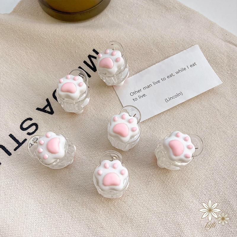 Kẹp tóc hình chân mèo dễ thương cho nữ