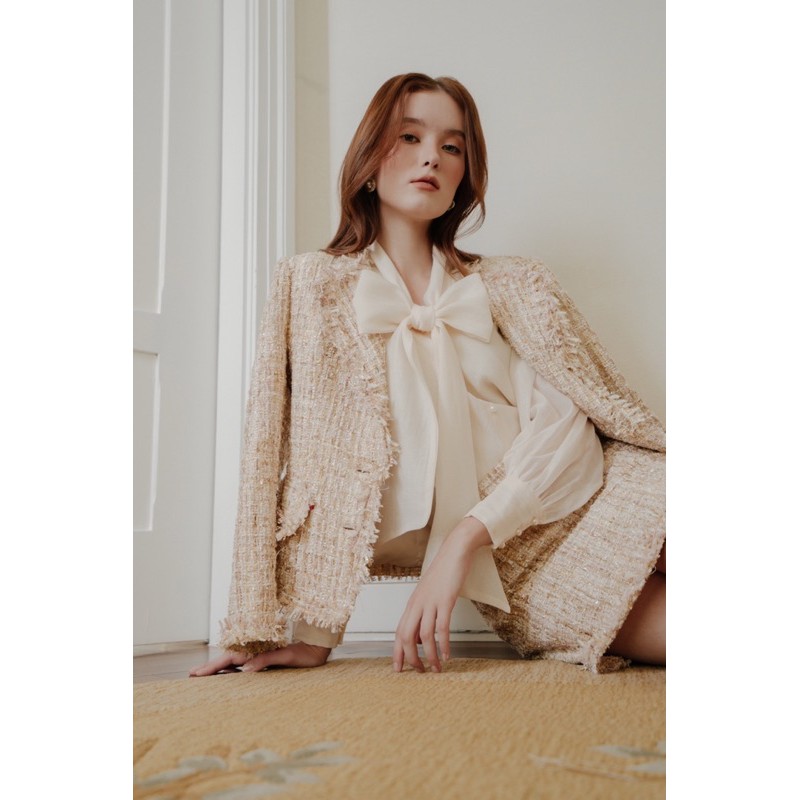 Áo dạ kim tuyến - Ely Coat | BigBuy360 - bigbuy360.vn