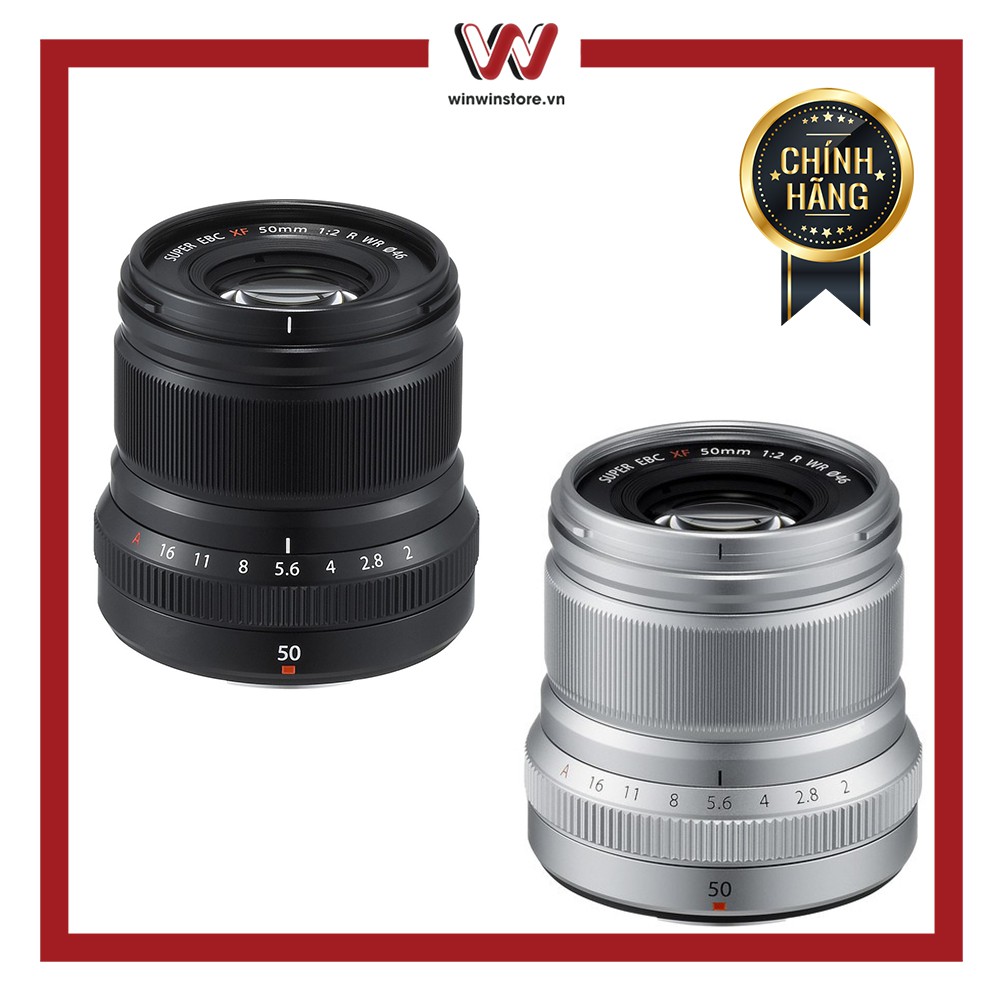 Fujifilm XF 50mm F2 WR (Bạc) Hàng chính hãng