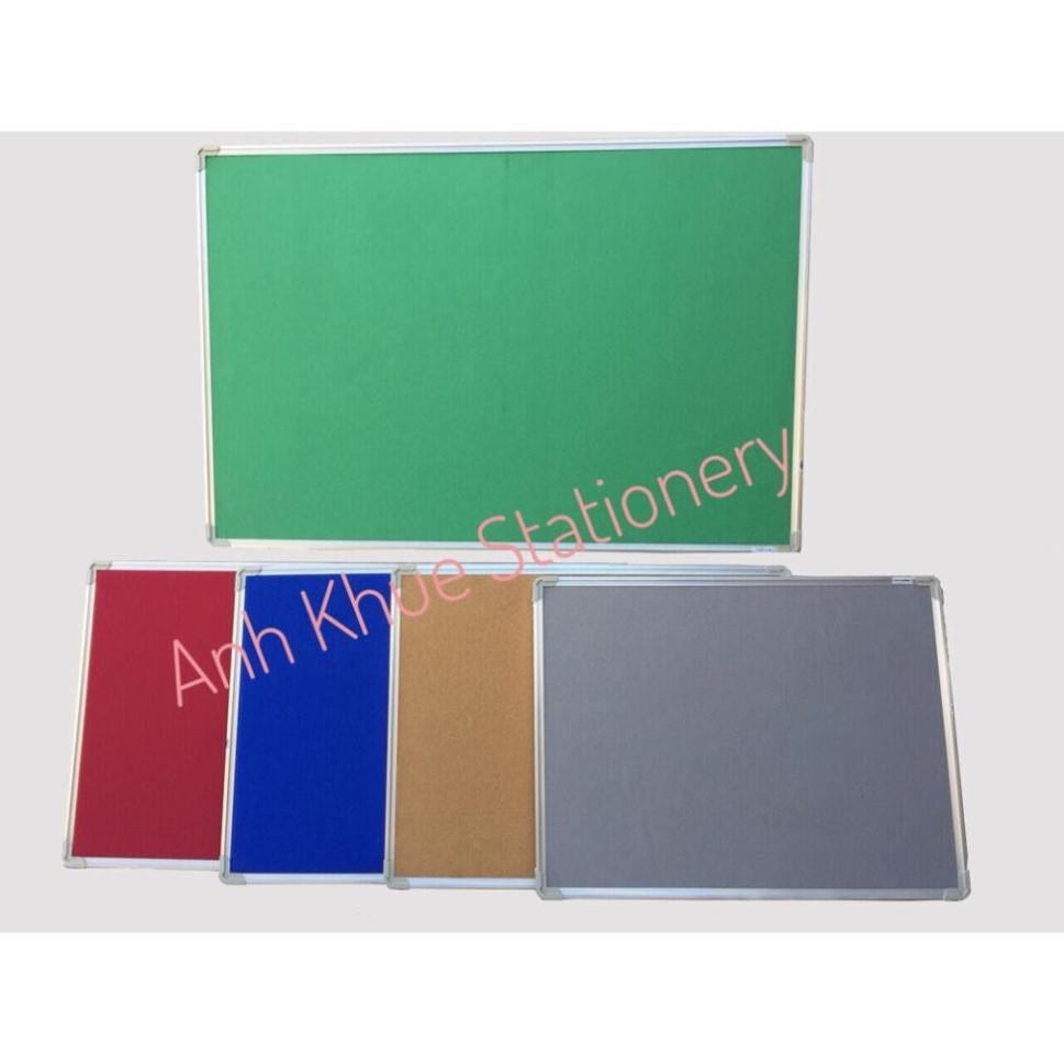 Bảng ghim nỉ 60 x 80cm Tặng kèm 36 ghim