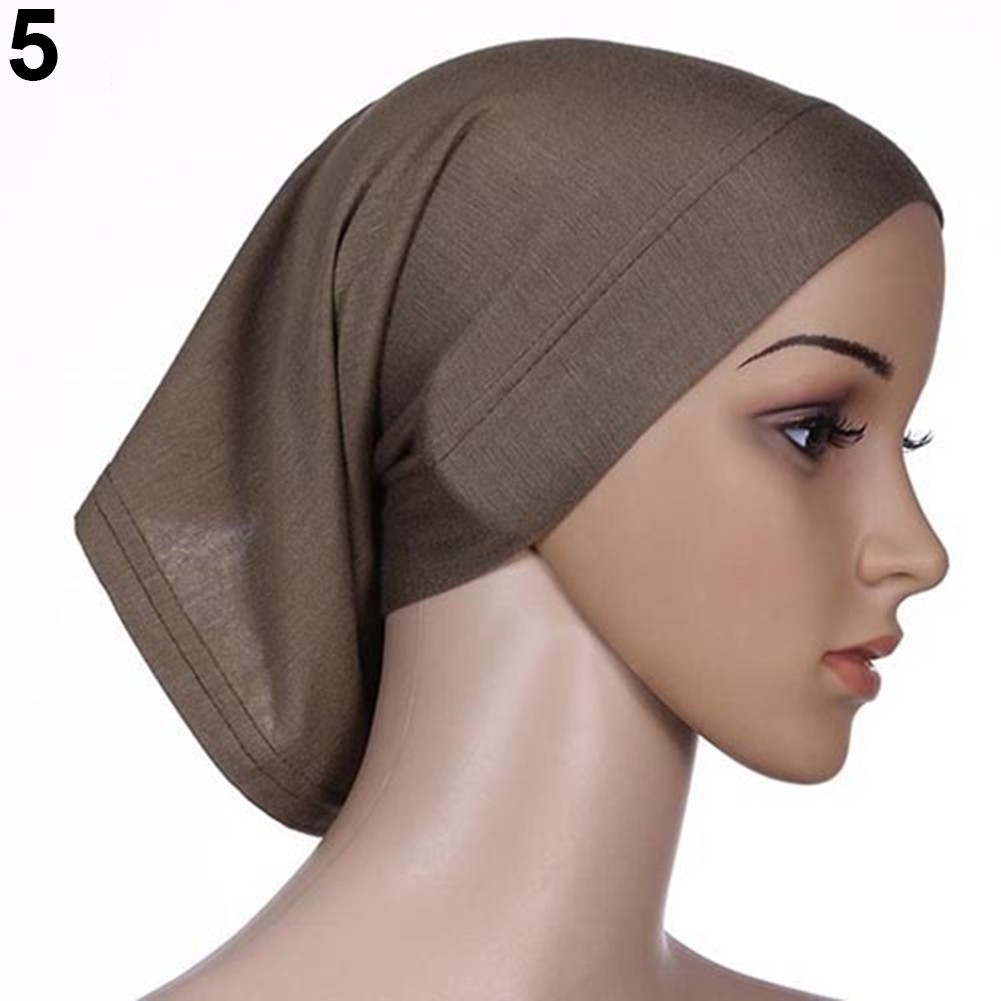 Khăn choàng đầu Hijab bằng cotton mềm cho phụ nữ hồi giáo