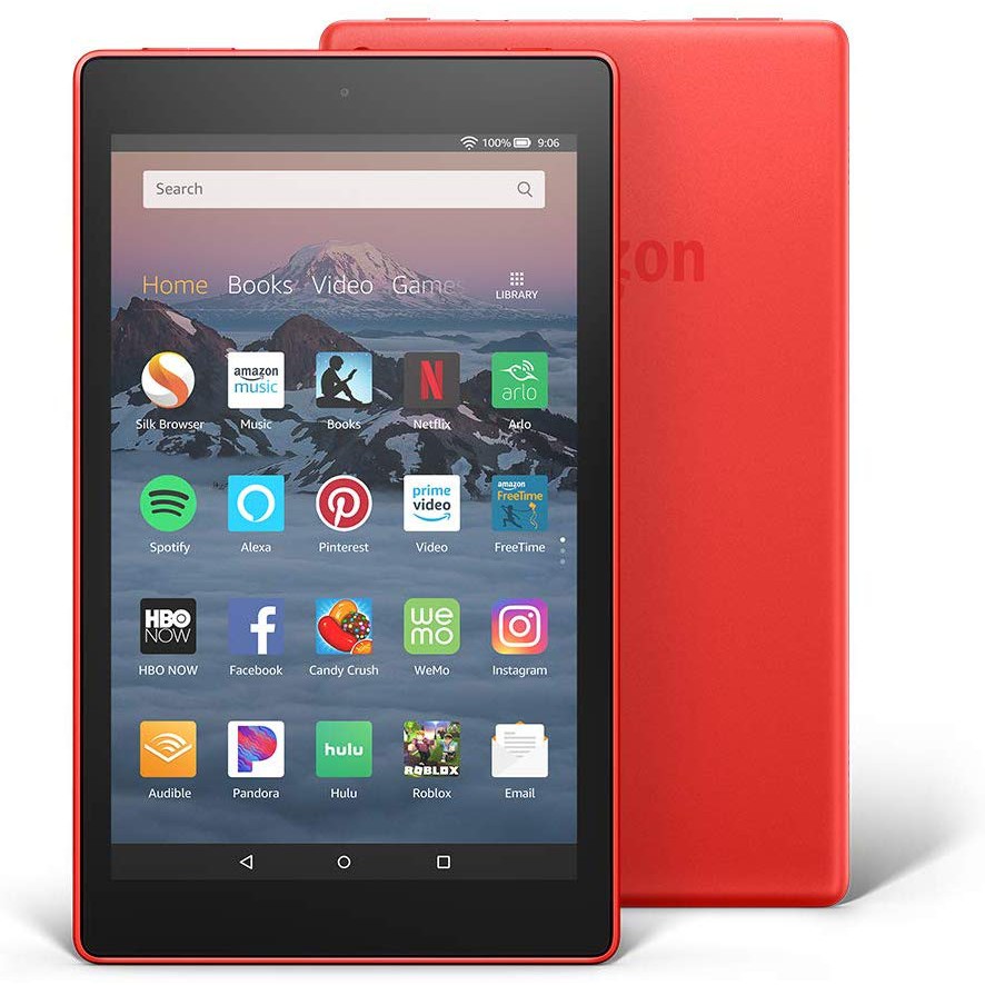 Máy tính bảng Fire HD 8 /16GB 8th (2019) Red