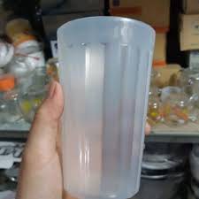 bộ 10 cốc sọc nhựa song long, cốc nhựa, cốc chè, cốc bia