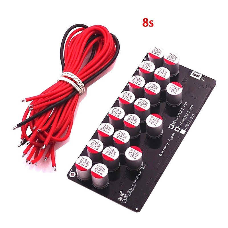 Pin Li-Ion LTO Cân Bằng 3S 4S 6S 7S 8S 13S 14S 16S 20S 20S Cho Cân Bằng Lifepo4