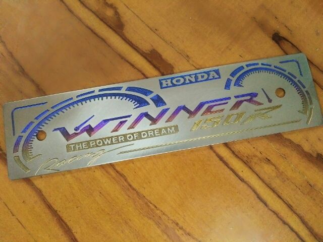 Bộ tem nhôm Titannium Mặt nạ Winner 150