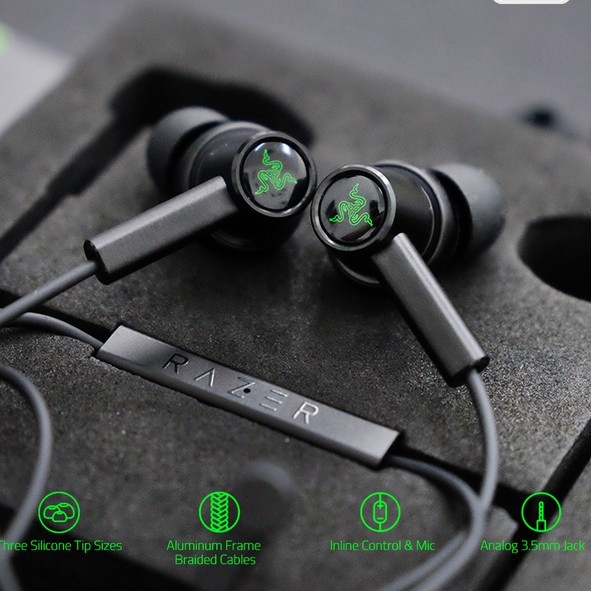 Tai nghe Razer Hammerhead Duo, chơi game PUBG, freefire, liên quân huyền thoại cực nét