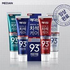 (CHÍNH HÃNG-DATE MỚI) Kem đánh răng Median HÀN QUỐC 93% đủ màu TRẮNG SẠCH RANG -THƠM MIỆNG
