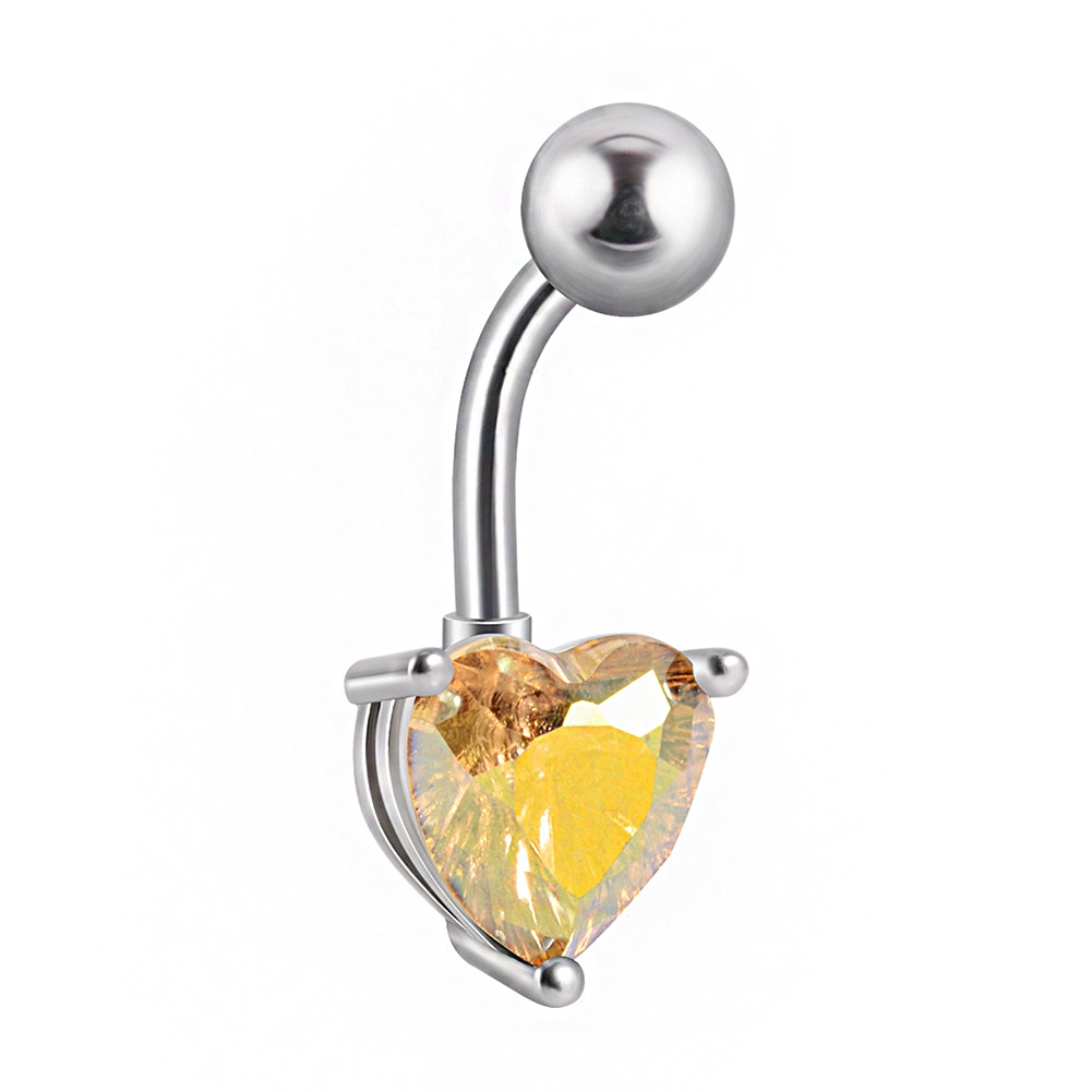 Khuyên Xỏ Rốn Hình Vuông Đính Đá Pha Lê Thời Trang Cổ Điển