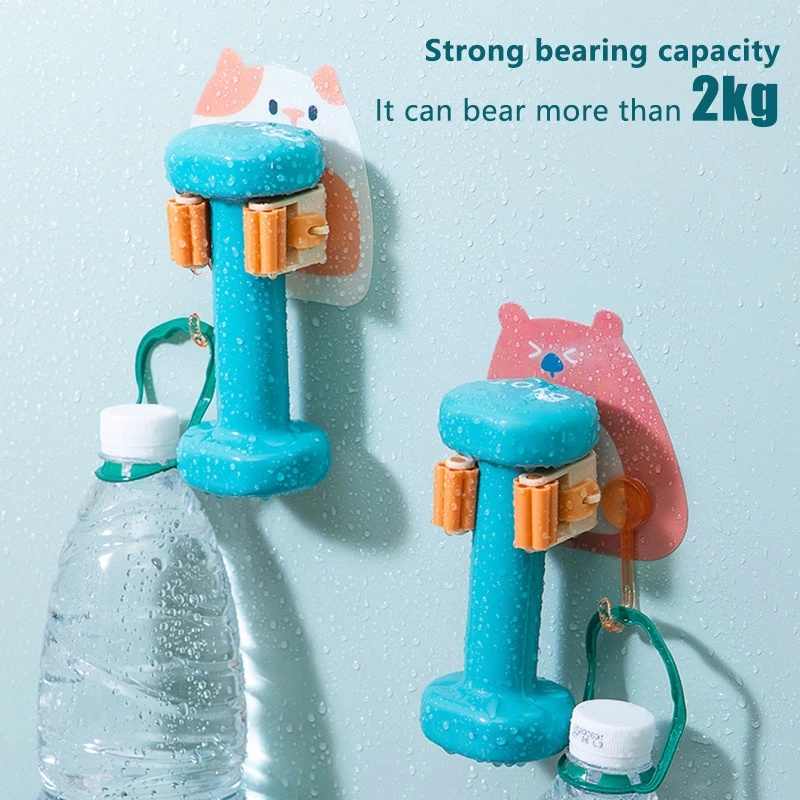 Móc treo cây lau nhà hình thú hoạt hình đa năng chất lượng cao