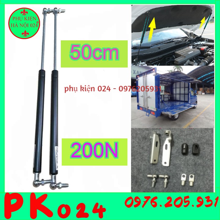 Ty cốp, ty thủy lực 200N tải trọng 20Kg, chiều dài 50cm