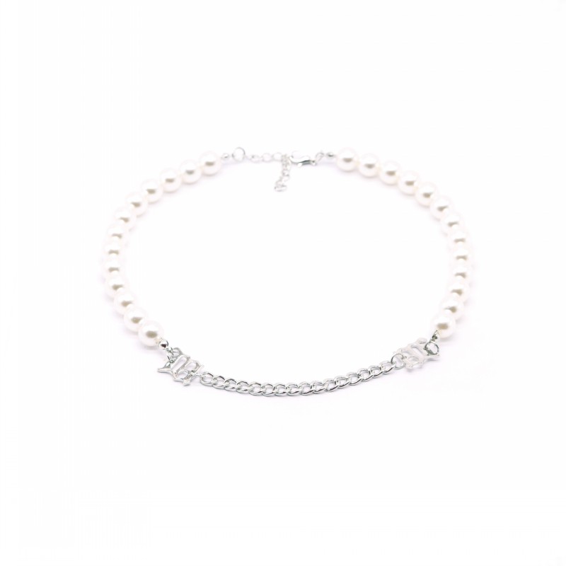 vòng cổ Hợp Kim Đính Ngọc Trai Giả Xinh Xắn