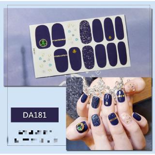 Set 14 nhãn dán trang trí móng nghệ thuật
