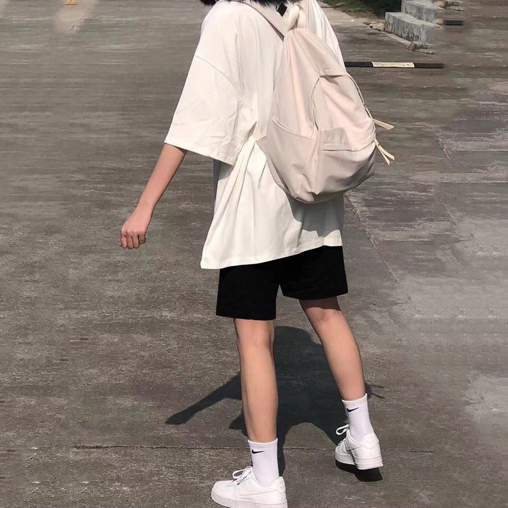 Set áo thun ngắn tay form rộng và Quần ống rộng thời trang dành cho nữ