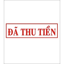 CON DẤU ĐÃ THU TIỀN