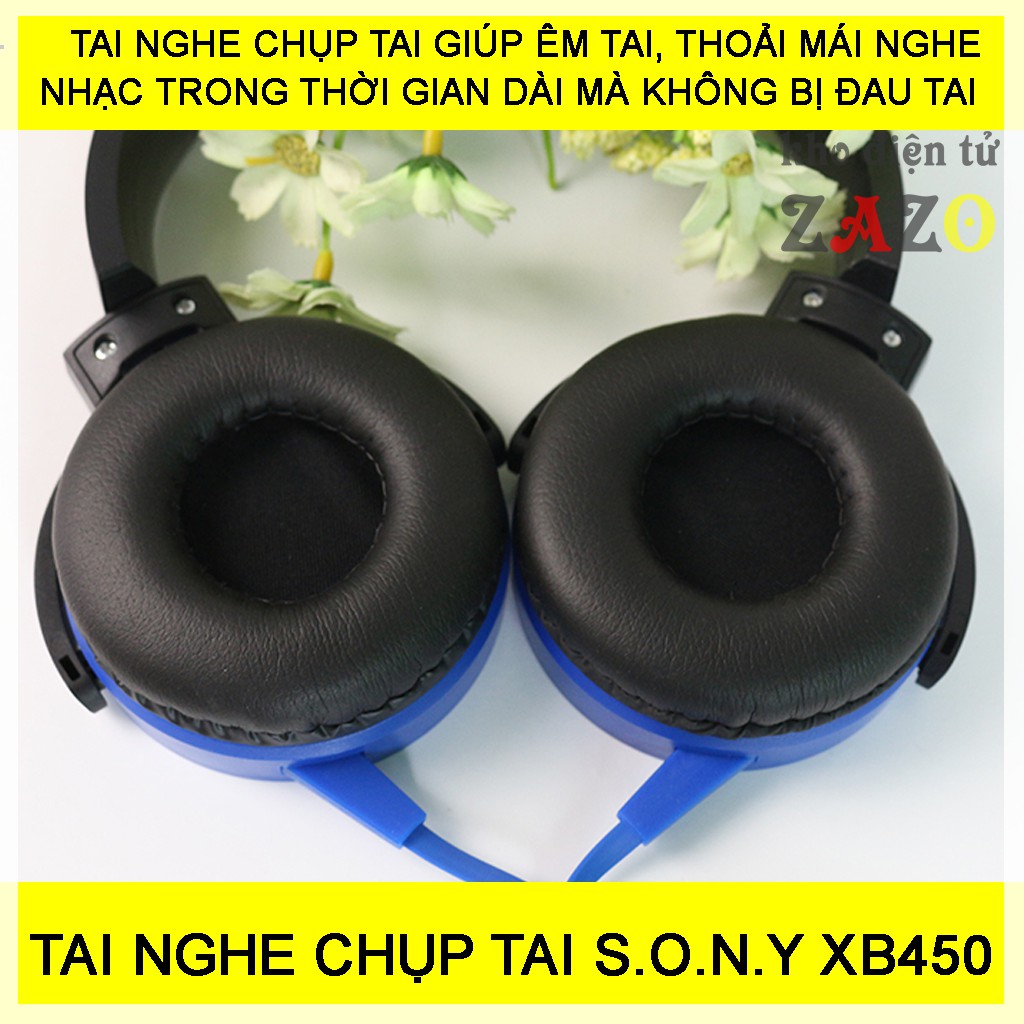 Tai Nghe Chụp Tai Extra Bass S.O.N.Y-XB450AP