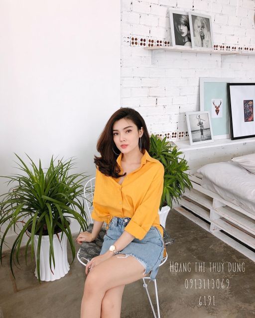 Áo sơ mi trơn huyền thoại cực chất