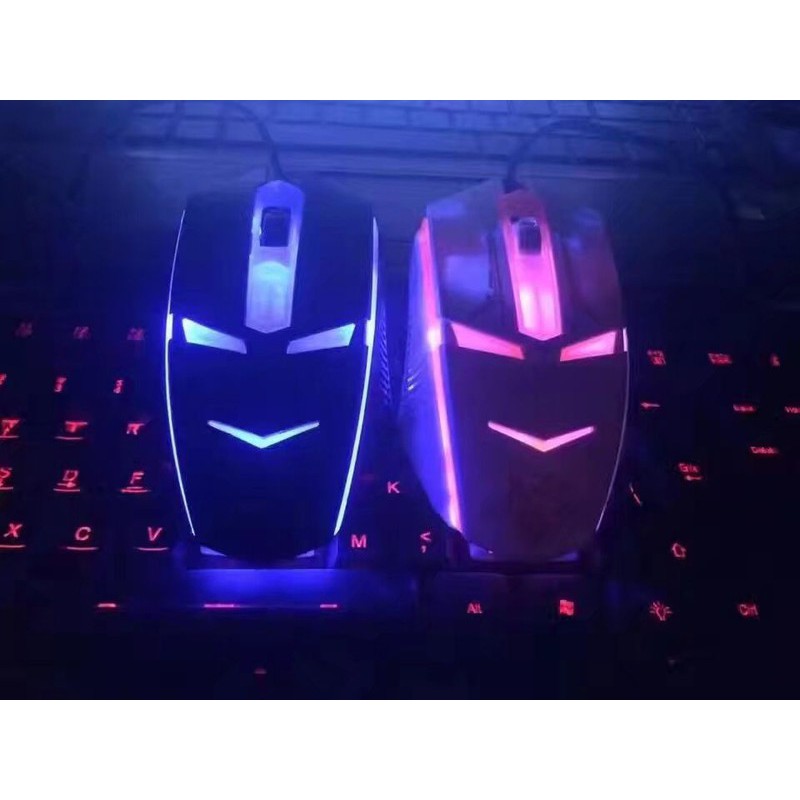 Chuột quang chơi game gaming mouse SUNWOLF - Màu đen