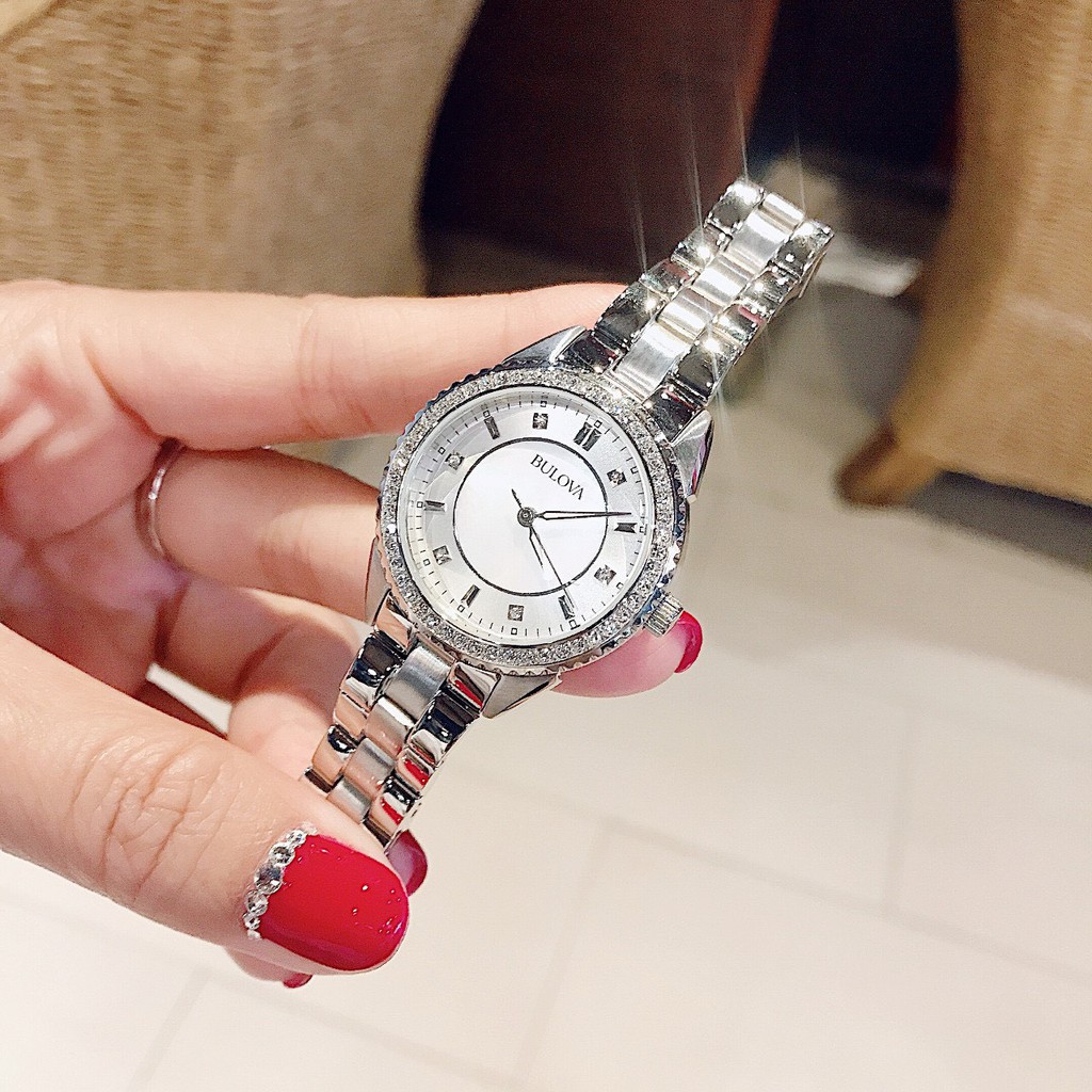 Đồng hồ nữ Bulova 96L217 xinh ơi là xinh