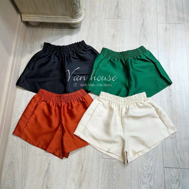Quần sóc phồng nhiều màu