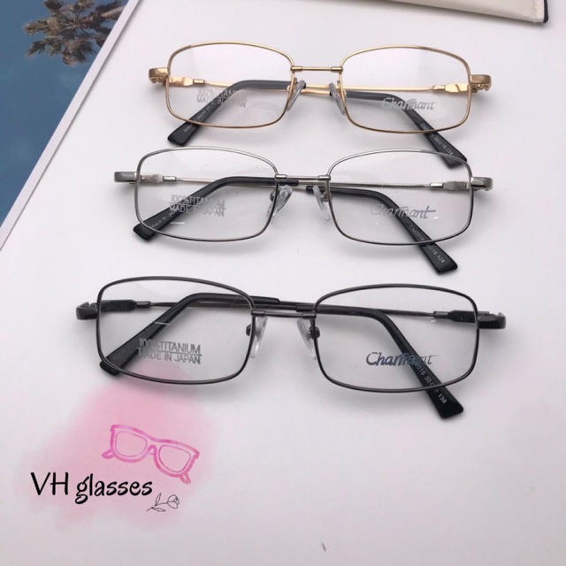 Gọng titan dẻo lắp kính viễn