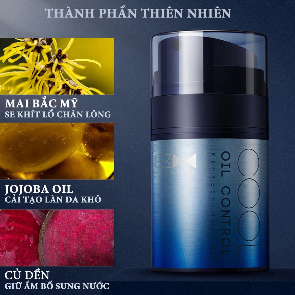 Gel kiềm dầu BLUEMAN cải thiện da nhờn và dưỡng ẩm 50g | WebRaoVat - webraovat.net.vn
