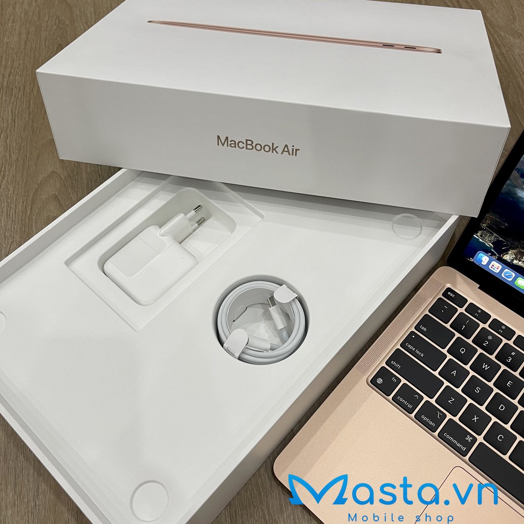 Máy tính MacBook Air 2020 13 inch – (M1/8GB/256GB) – Đủ màu – Openbox used