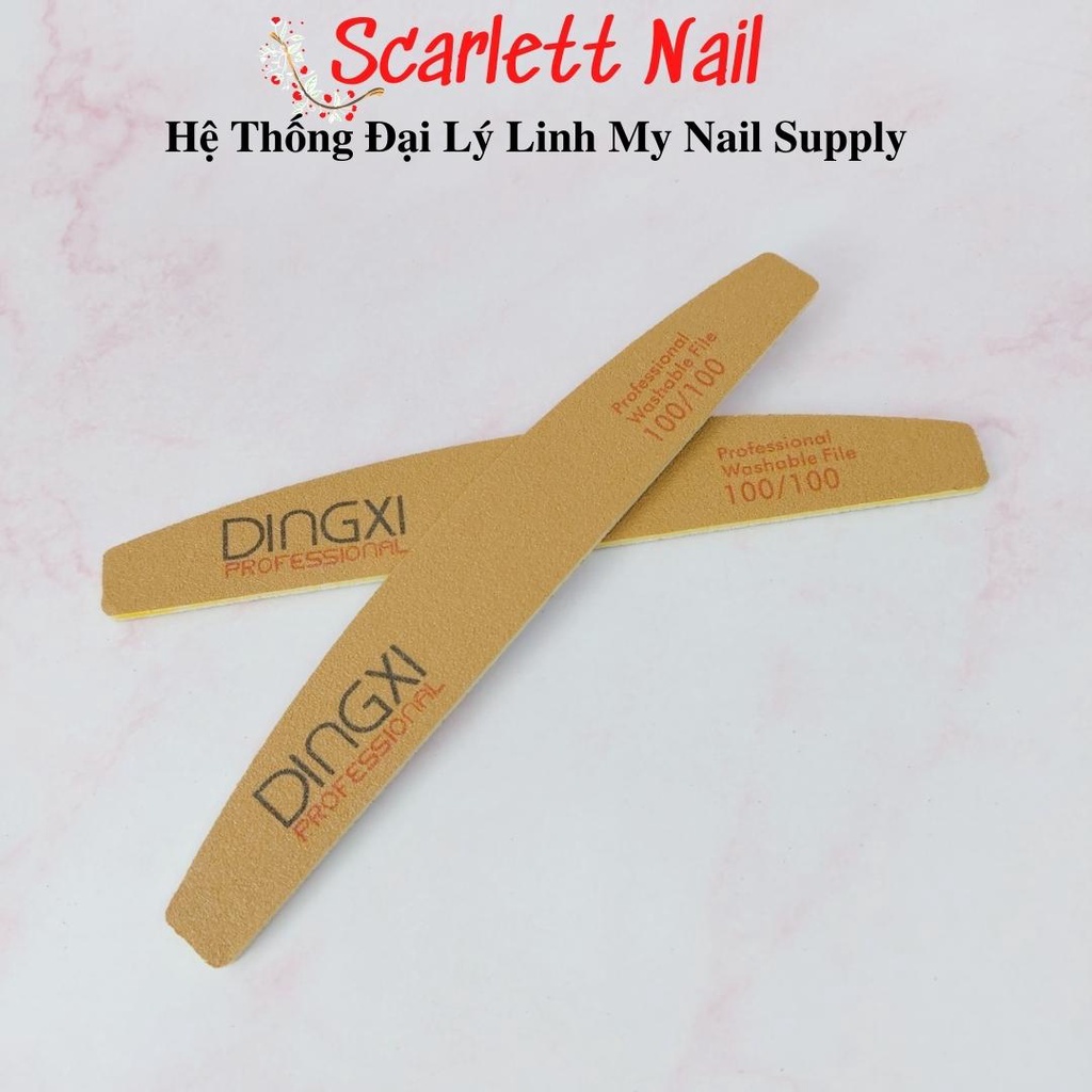 Dũa da bò Dingxi 100/100 - chuyên phá móng bột đắp móng gel móng giả
