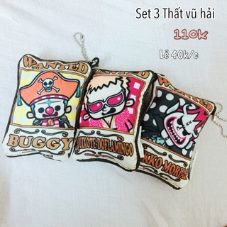 Set 3 Thất vũ hải One Piece Đảo Hải Tặc