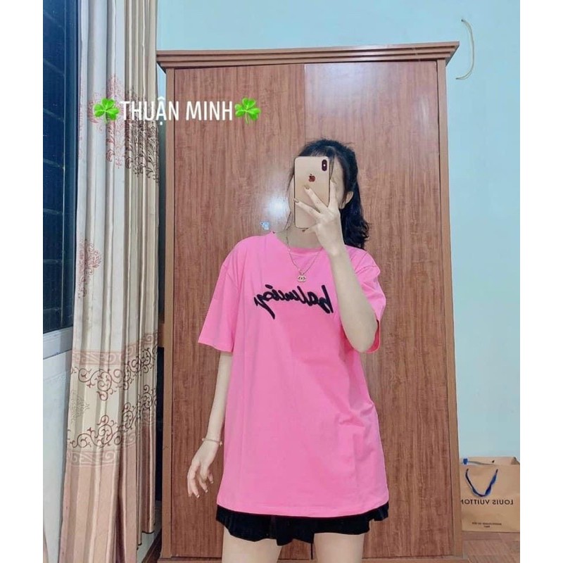 ÁO PHÔNG THÊU CHỮ NỔI BL