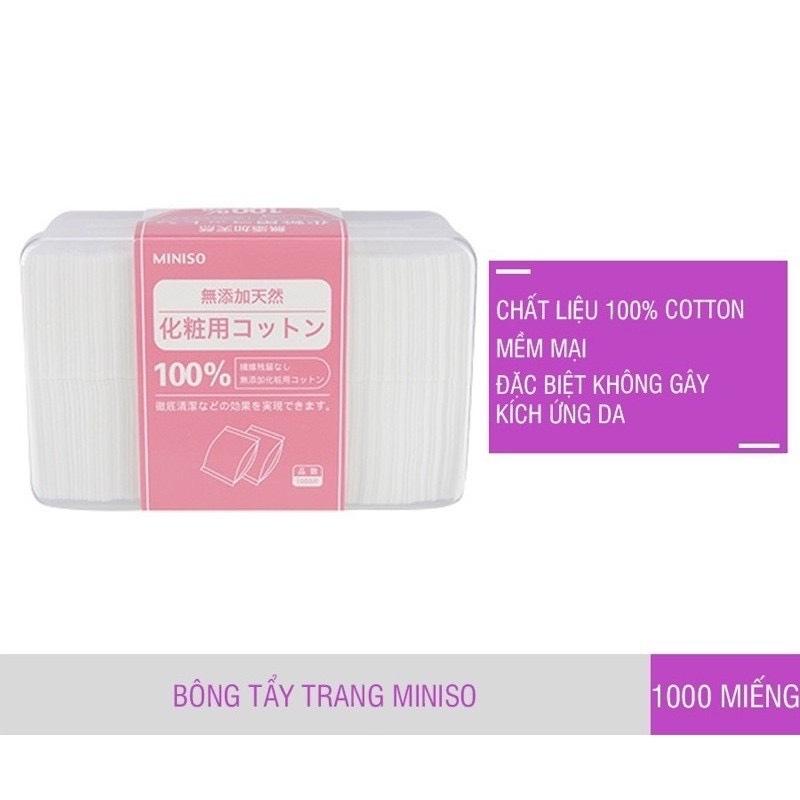 Bông Tẩy Trang Miniso Chính Hãng Tại Todaho