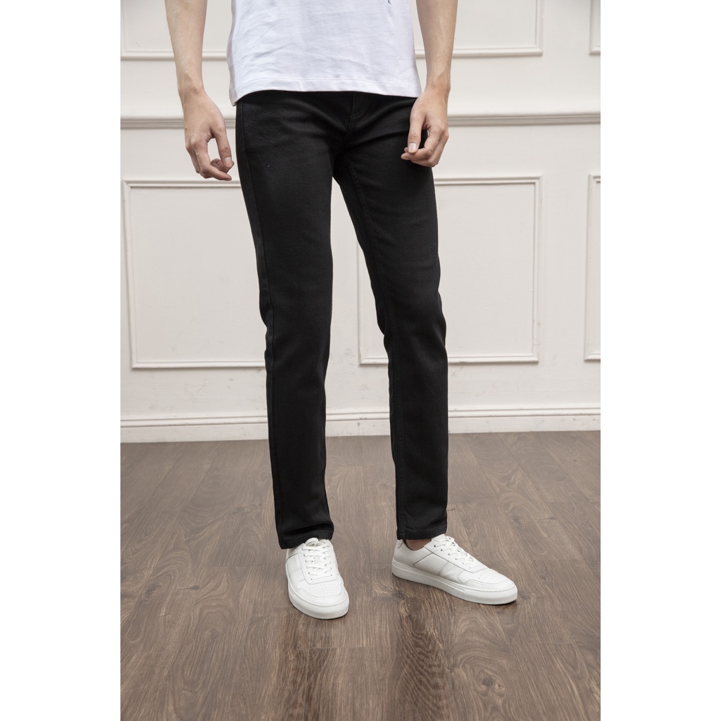 Quần jeans nam ARISTINO phom Slim fit tôn dáng, thiết kế tiện lợi, màu sắc nam tính - AJN00801