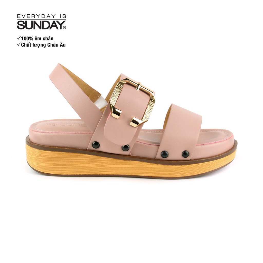 [Mã FASHIONMALLT4 giảm 15% đơn 150k] SUNDAY - Giày sandal nữ quai ngang SD31