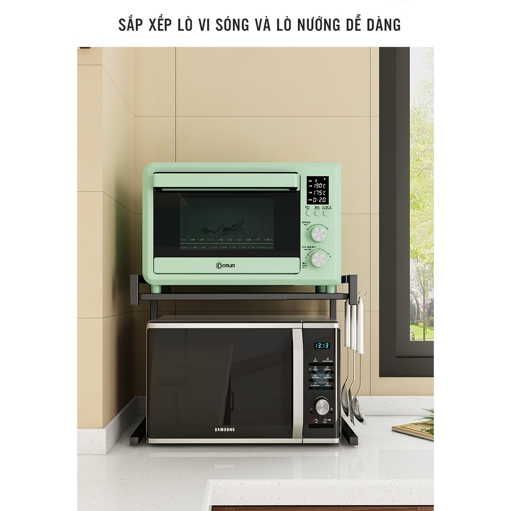 Kệ Để Lò Vi Sóng Đa Năng Thông Minh Sơn Tĩnh Điện